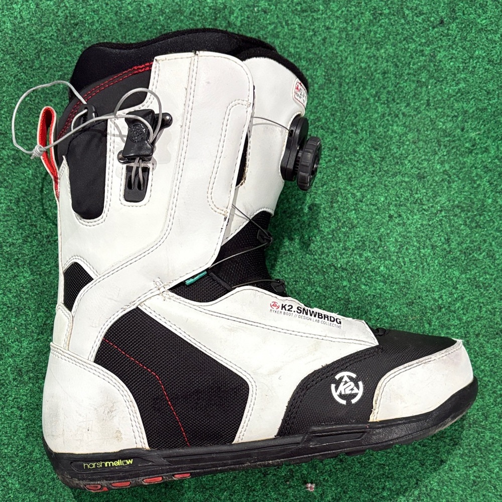 K2 Men’s Ryker Snowboard Boots Black and White Size 9.5, 27.5cm, EUR 42.5 - Picture 9 of 16